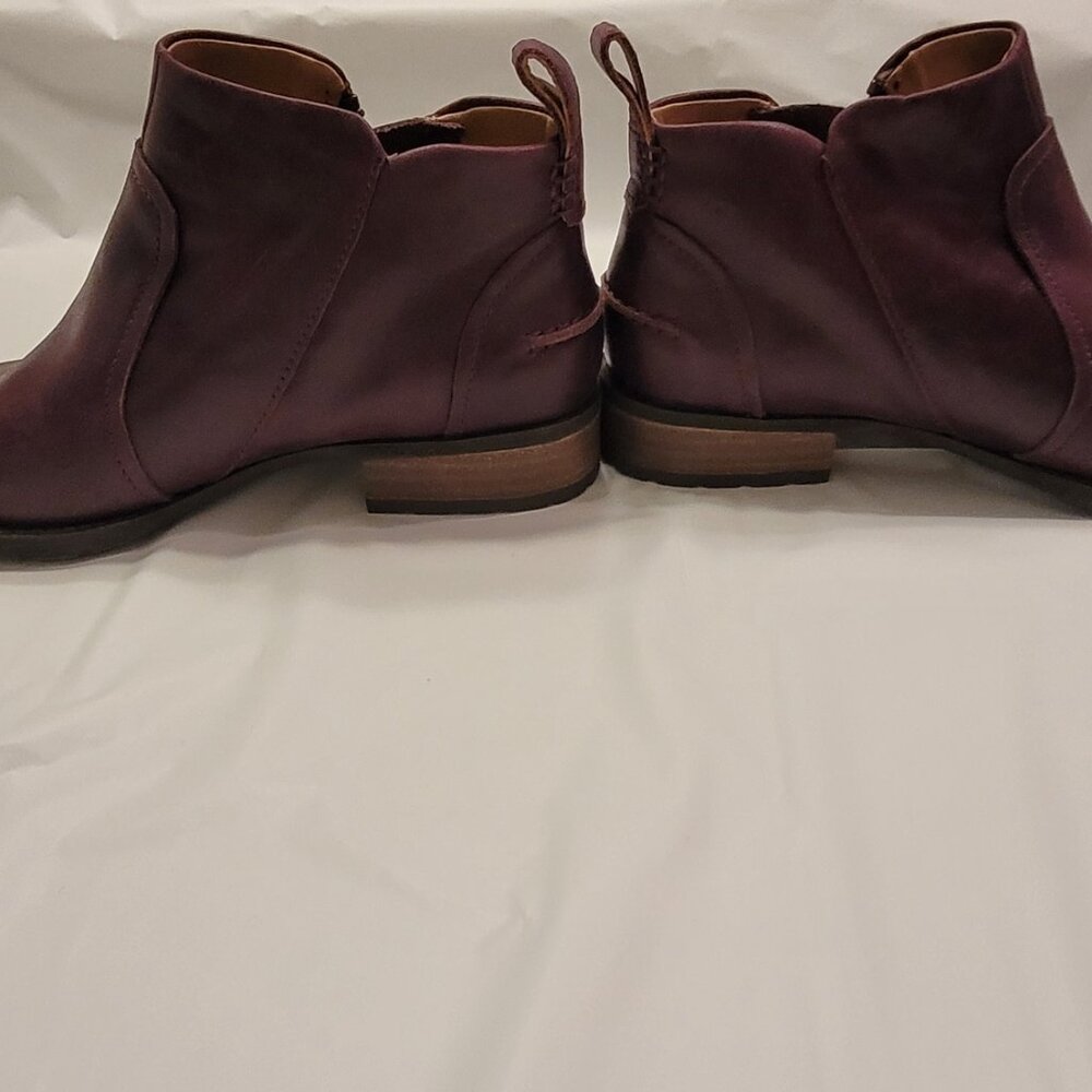 Ankle Booties Plum Merlot Color UGG Boots Size 6 - Picture 6 of 12